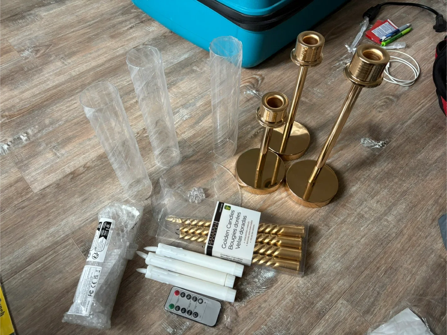 Candle Holders, Candles and Accessories