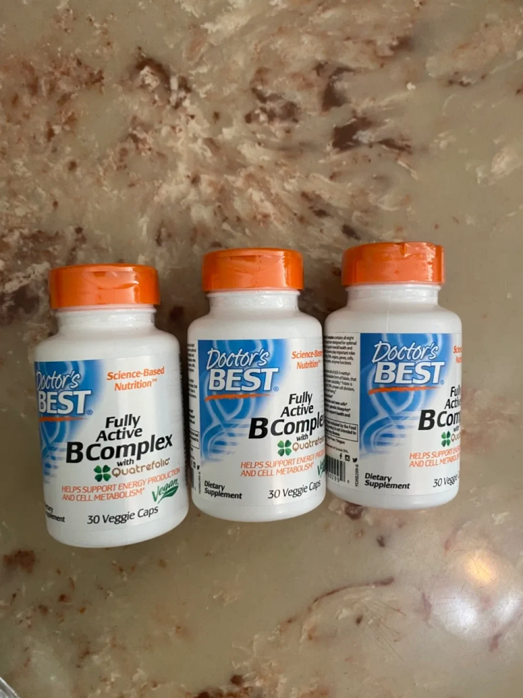 Doctor's Best Fully Active BComplex - 30 Veggie Caps