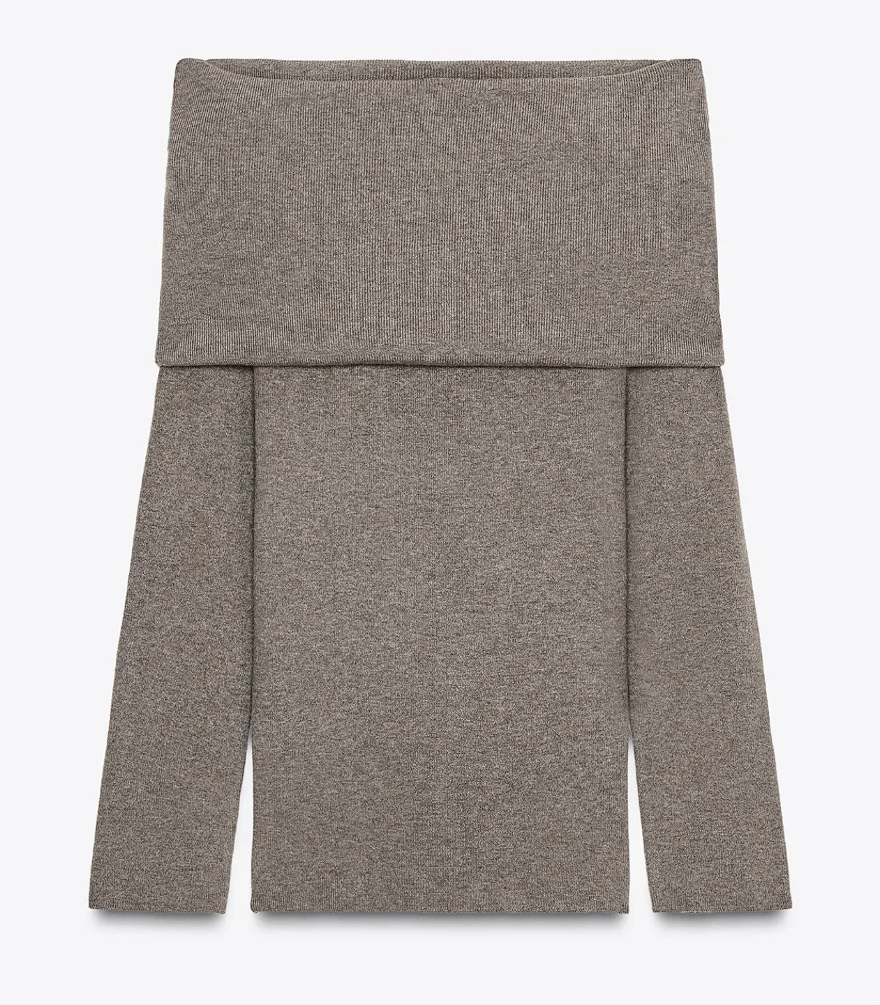 Zara Knit Off-the-Shoulder Top - Size XL image indicator(4)