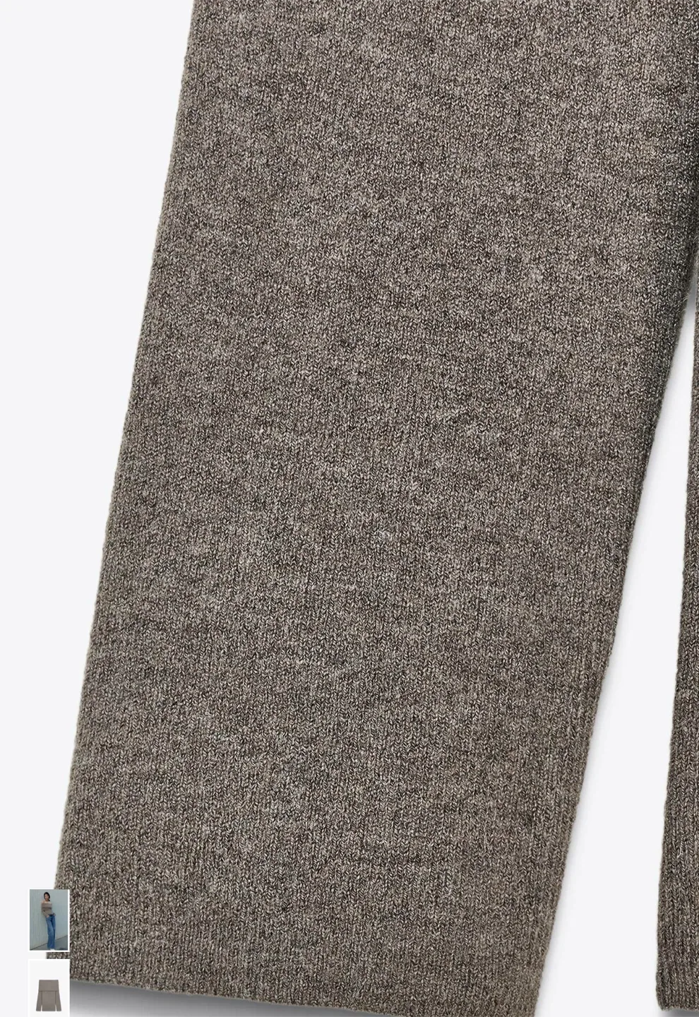 Zara Knit Off-the-Shoulder Top - Size XL image indicator(5)