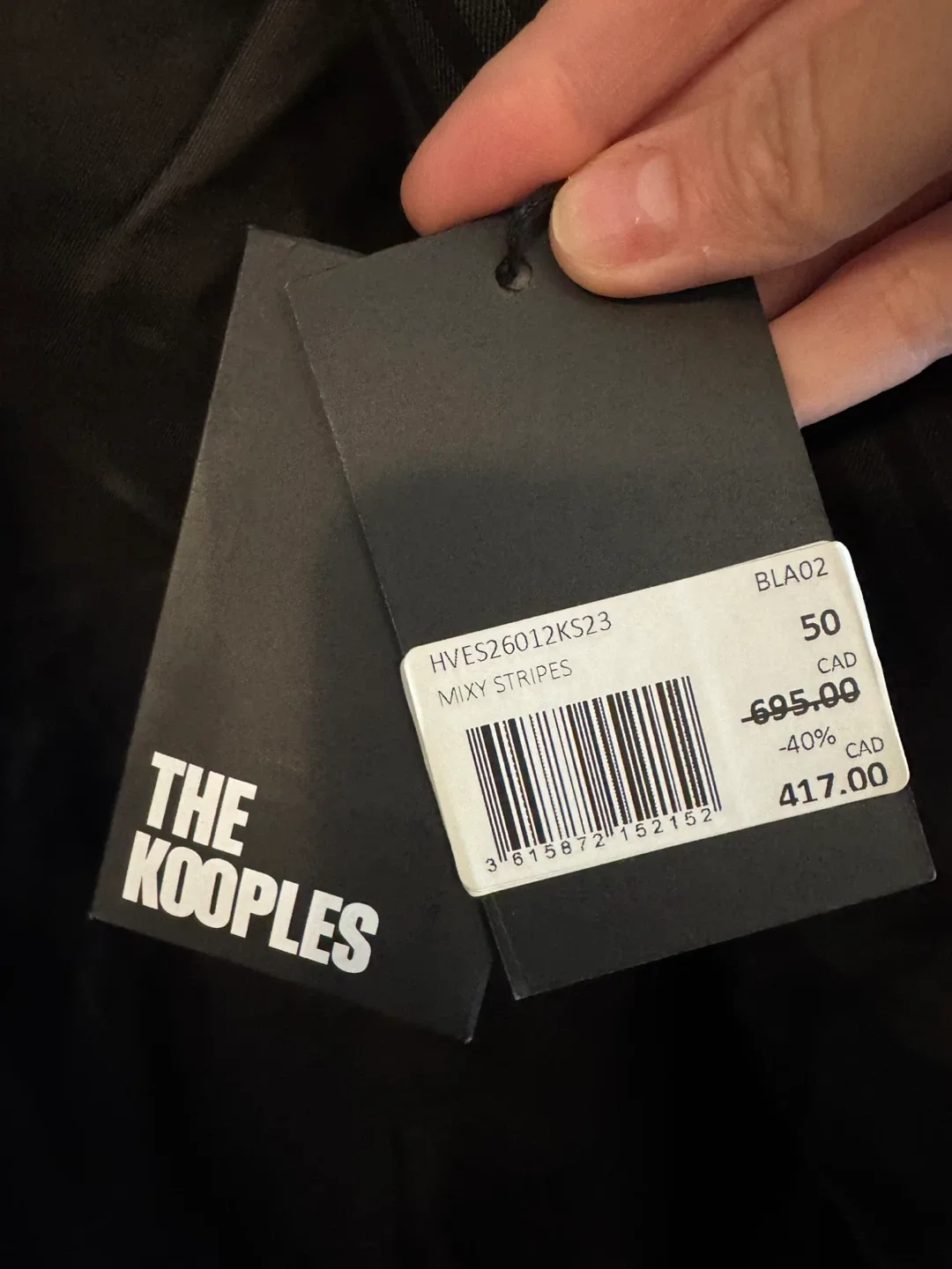 The Kooples Blazer in Black image indicator(5)