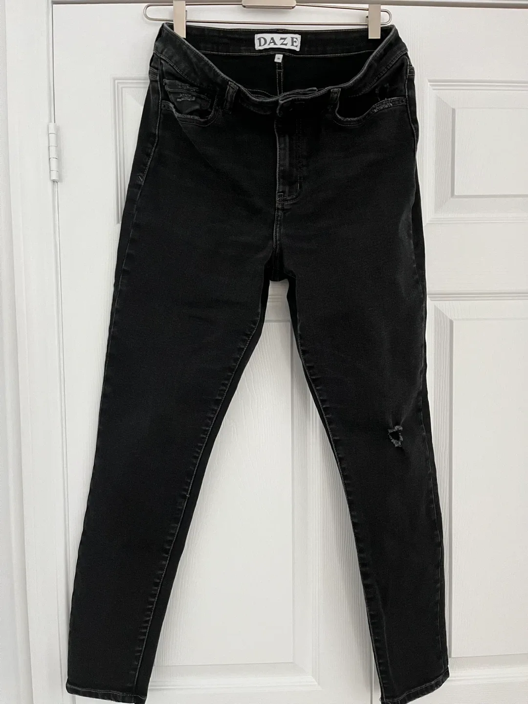 DAZE Hug Black Denim Jeans - Size 30