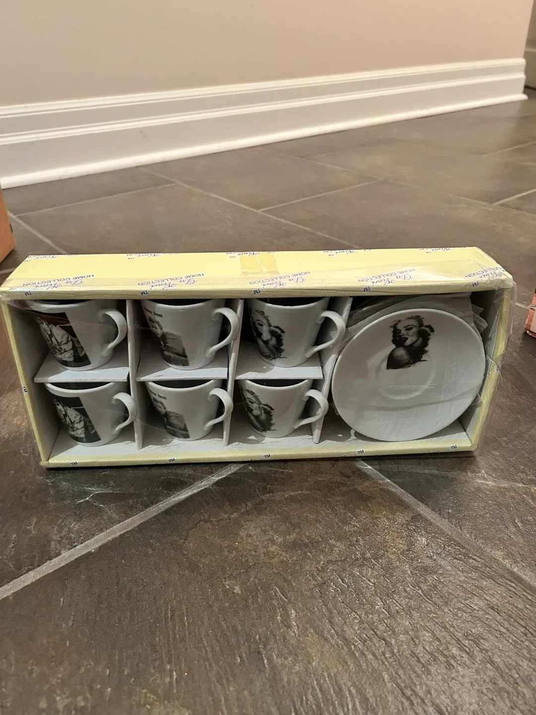 Home Collection Espresso Cup Set - New in Box