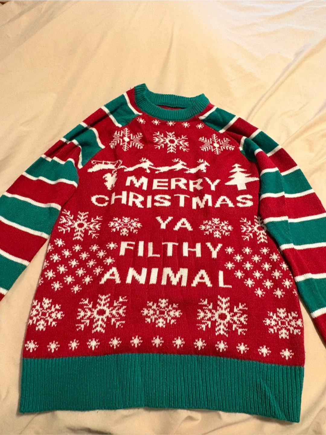 Women’s Ugly  Christmas Sweater - Size M/M