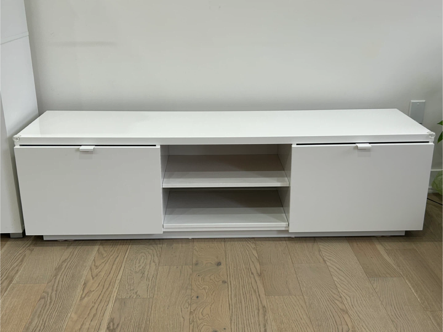 IKEA TV Stand - High Gloss White