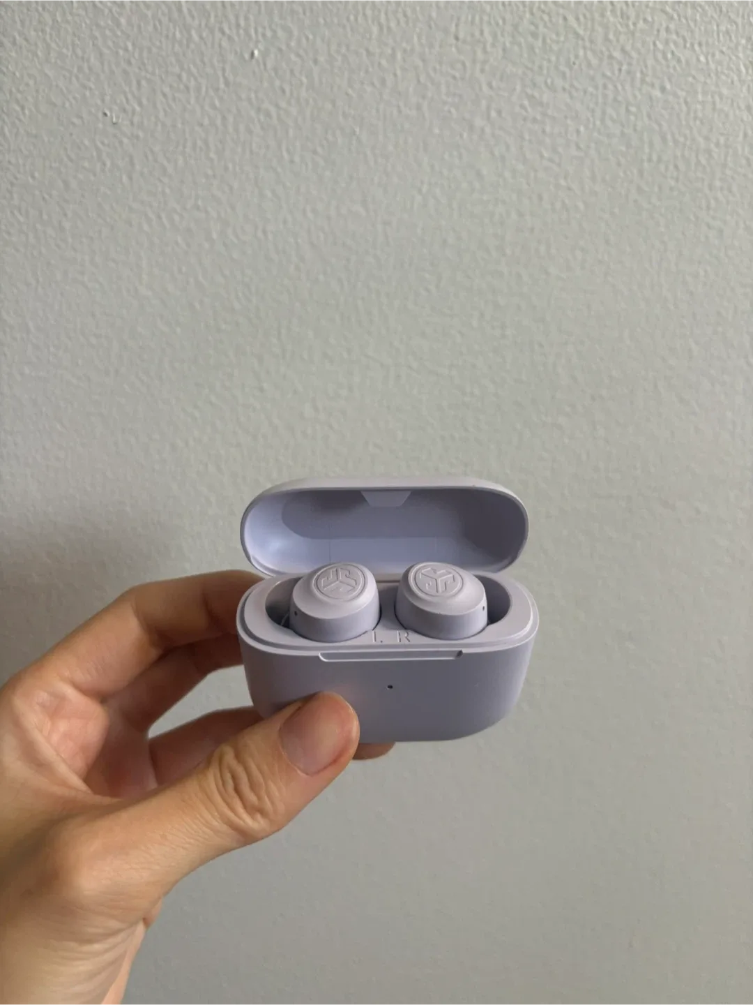 JLab Go Air Pop Lilac Earbuds image indicator(3)