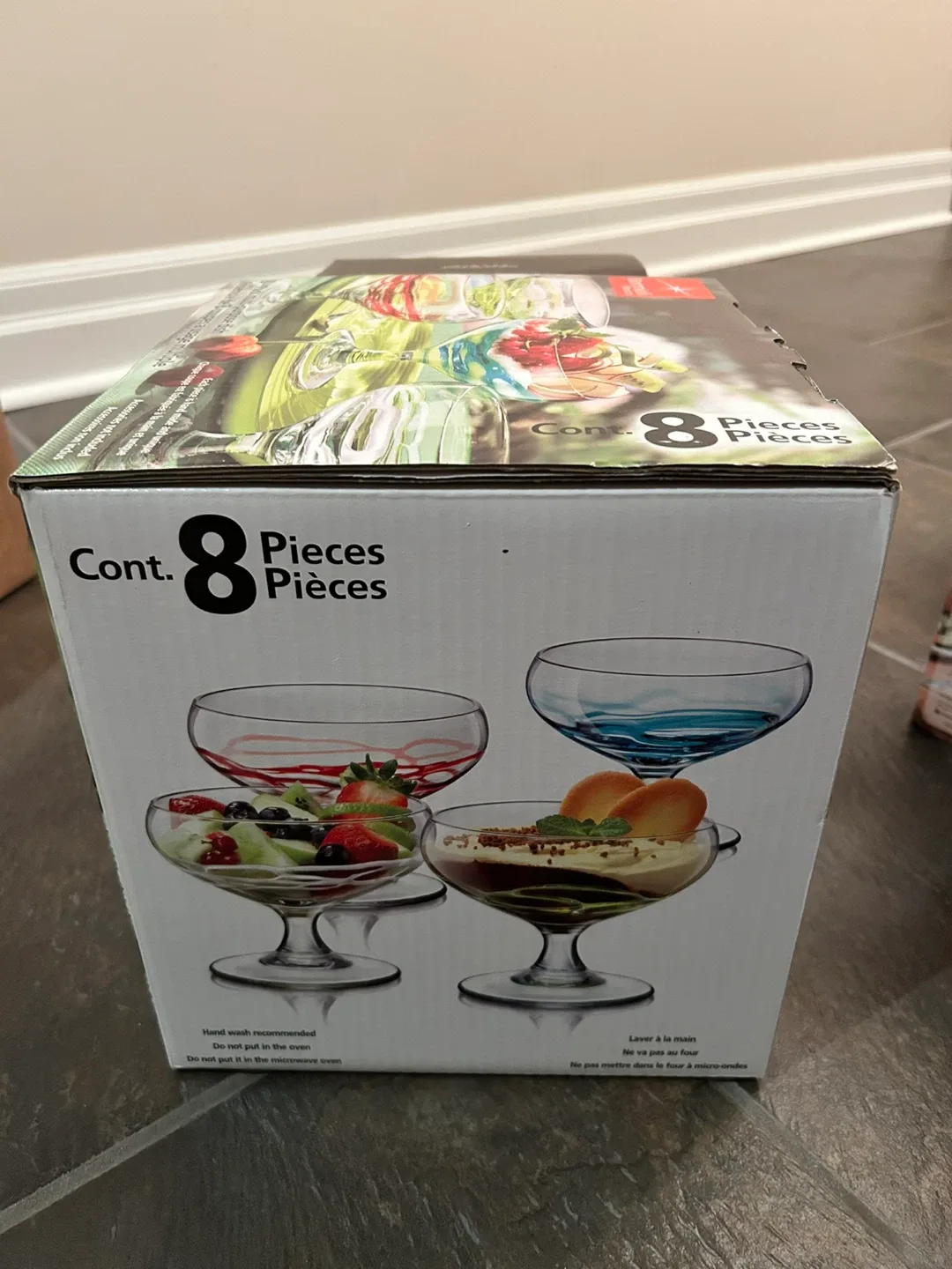 Bormioli Rocco Dessert Bowls - Set of 8