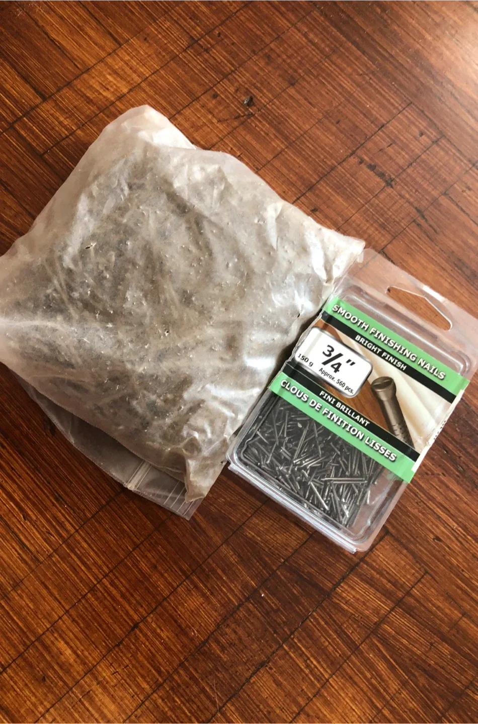 3/4" Smooth Finishing Nails