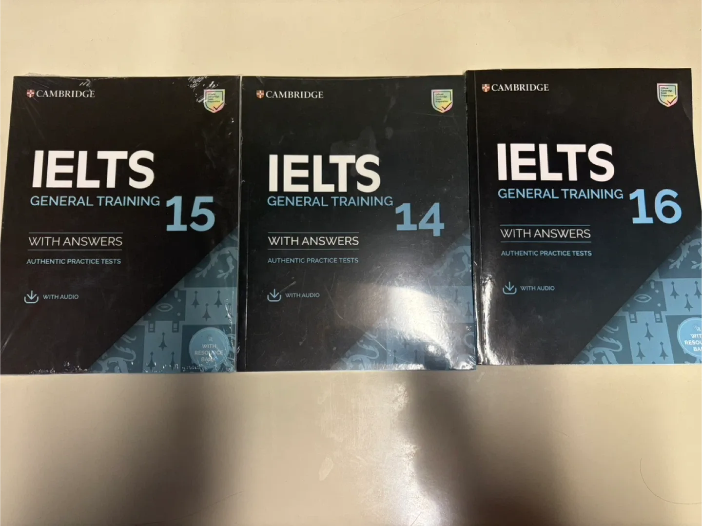 Cambridge IELTS General Training Books 14, 15, 16