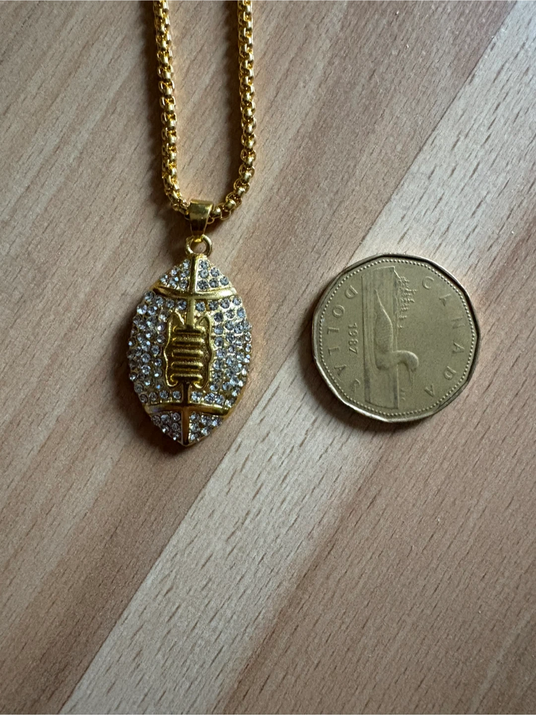 Men’s Rugby/Football Necklace $20 firm - photo 3