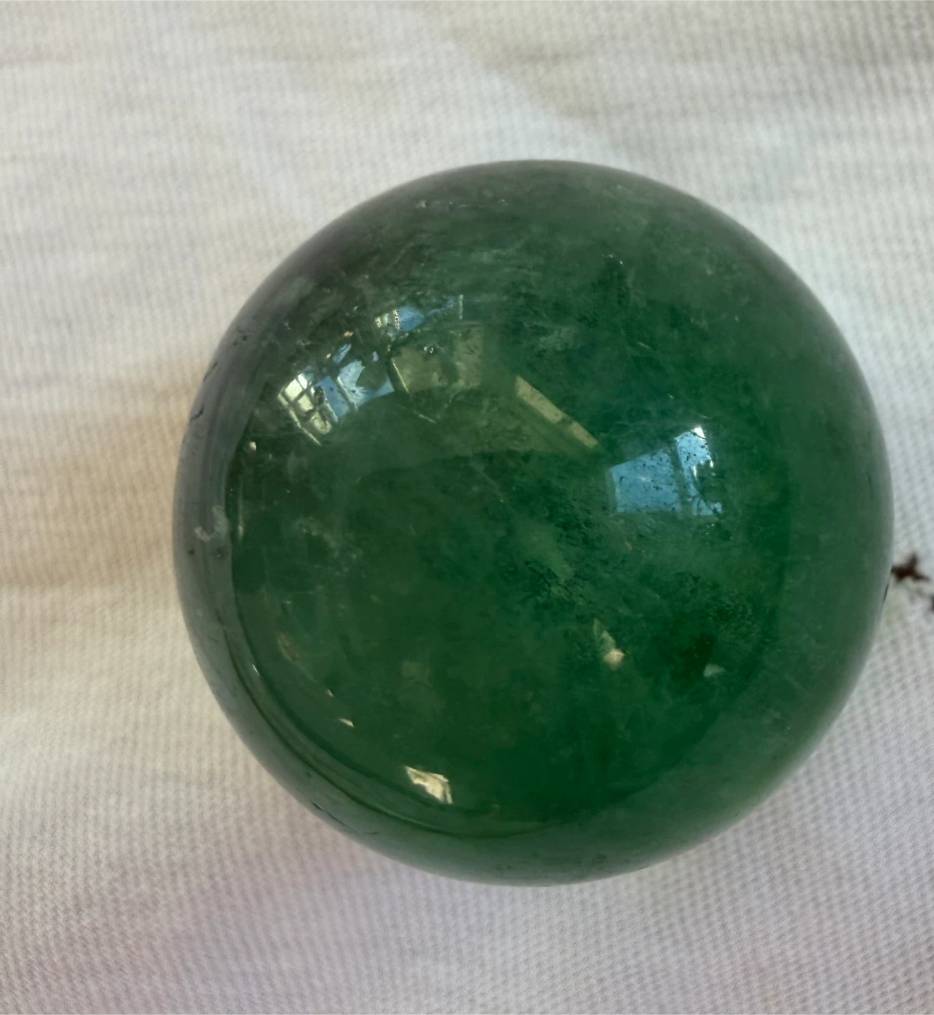 Green Fluorite Sphere - photo 3