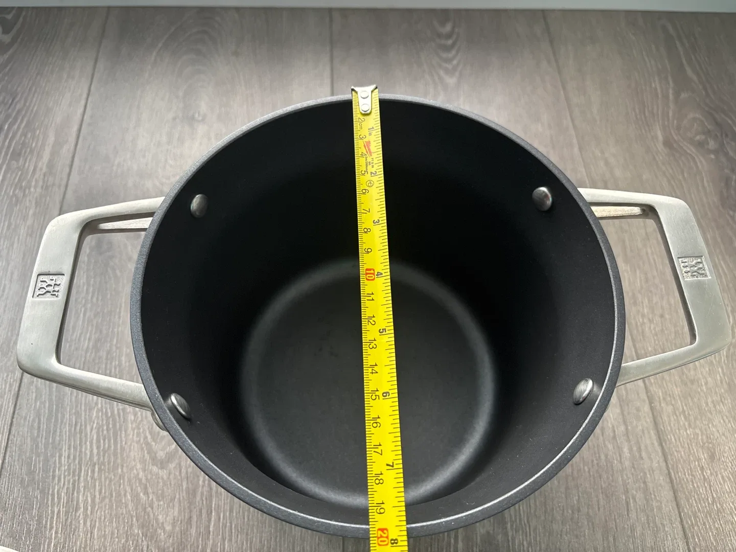 Zwilling J.A. Henckels 4QT Stock Pot with Lid image indicator(7)