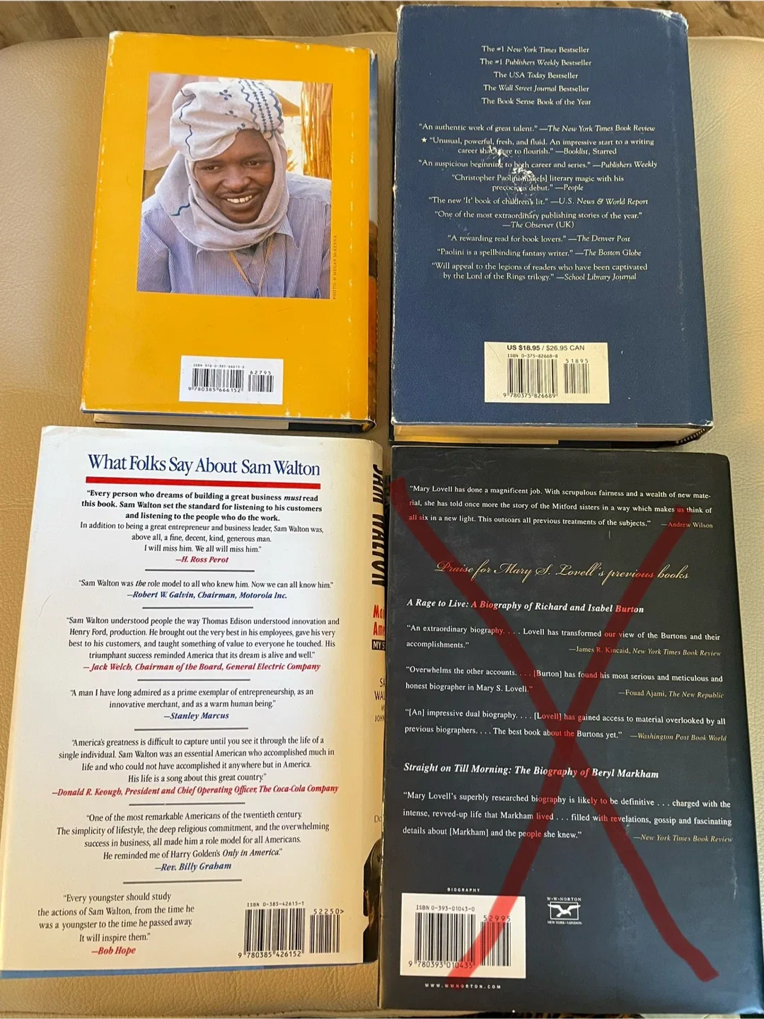 Book Assortment : Biographies, Memoir, and Fantasy image indicator(2)