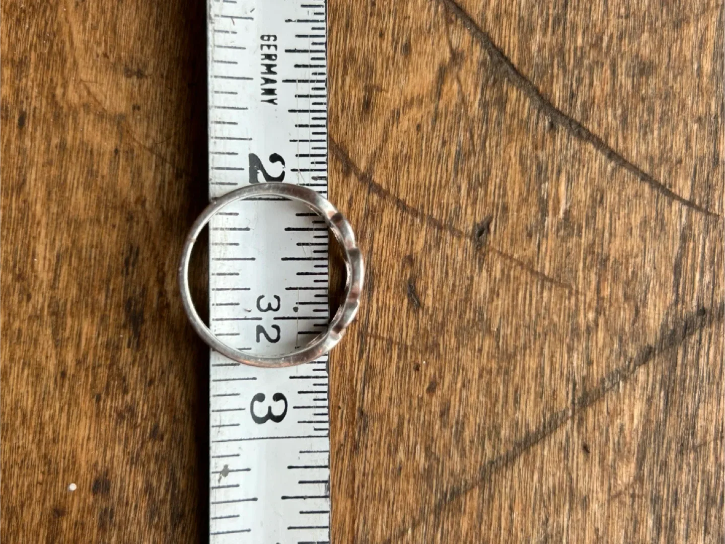 $12 Sterling silver 925 ring knot chain jewellery men women image indicator(4)