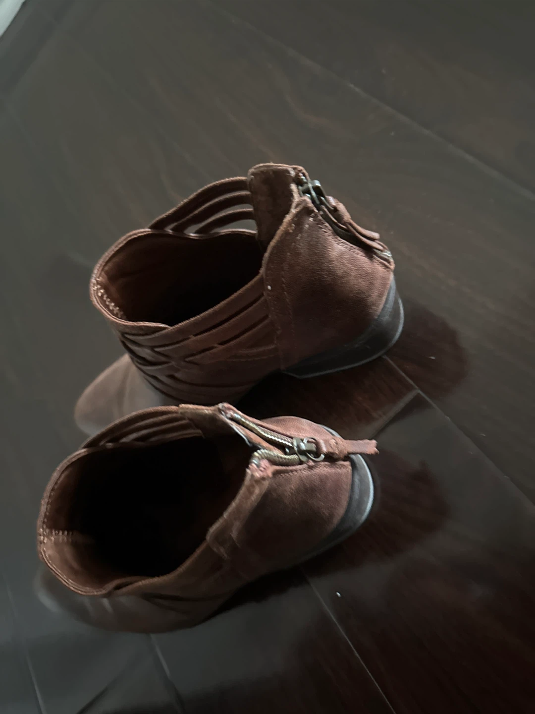 Brown Ankle Boots - Size 6 - photo 2