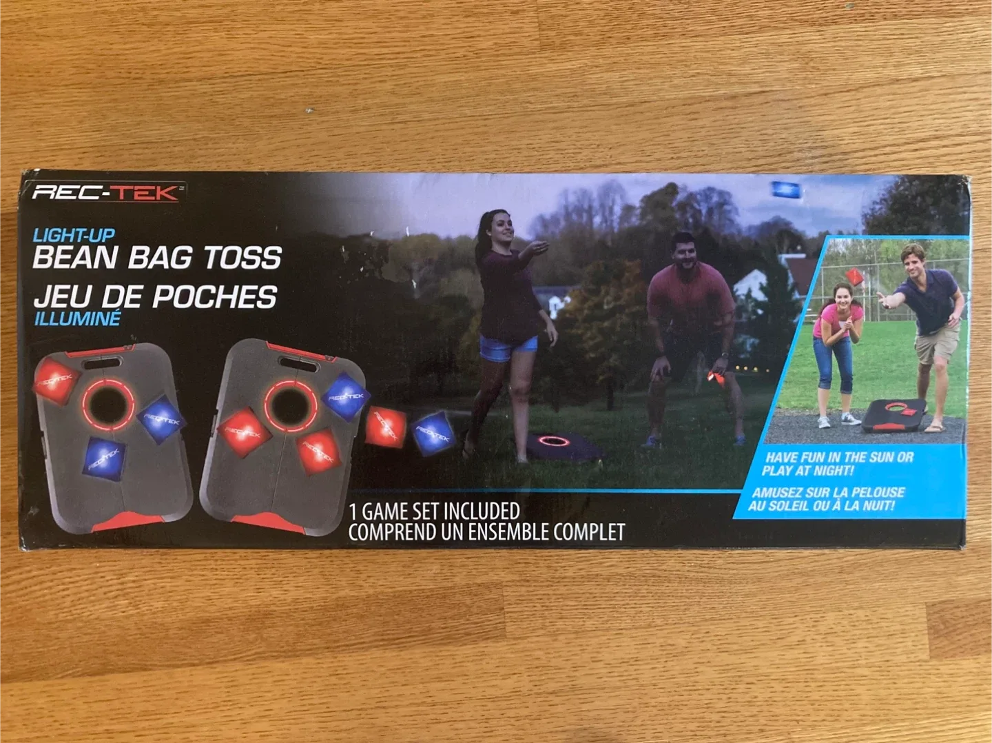 REC-TEK Light-Up Bean Bag Toss Game