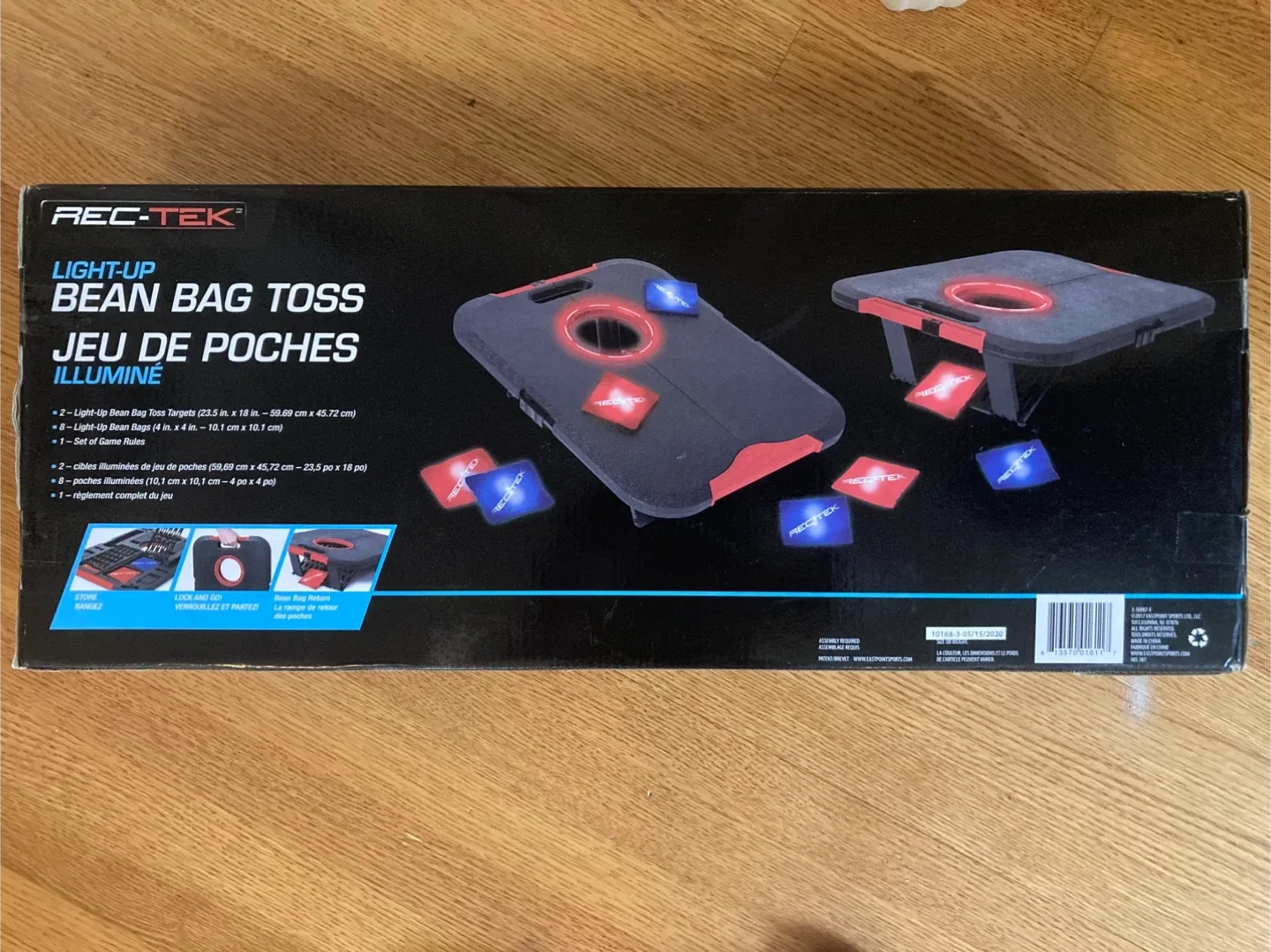 REC-TEK Light-Up Bean Bag Toss Game image indicator(2)