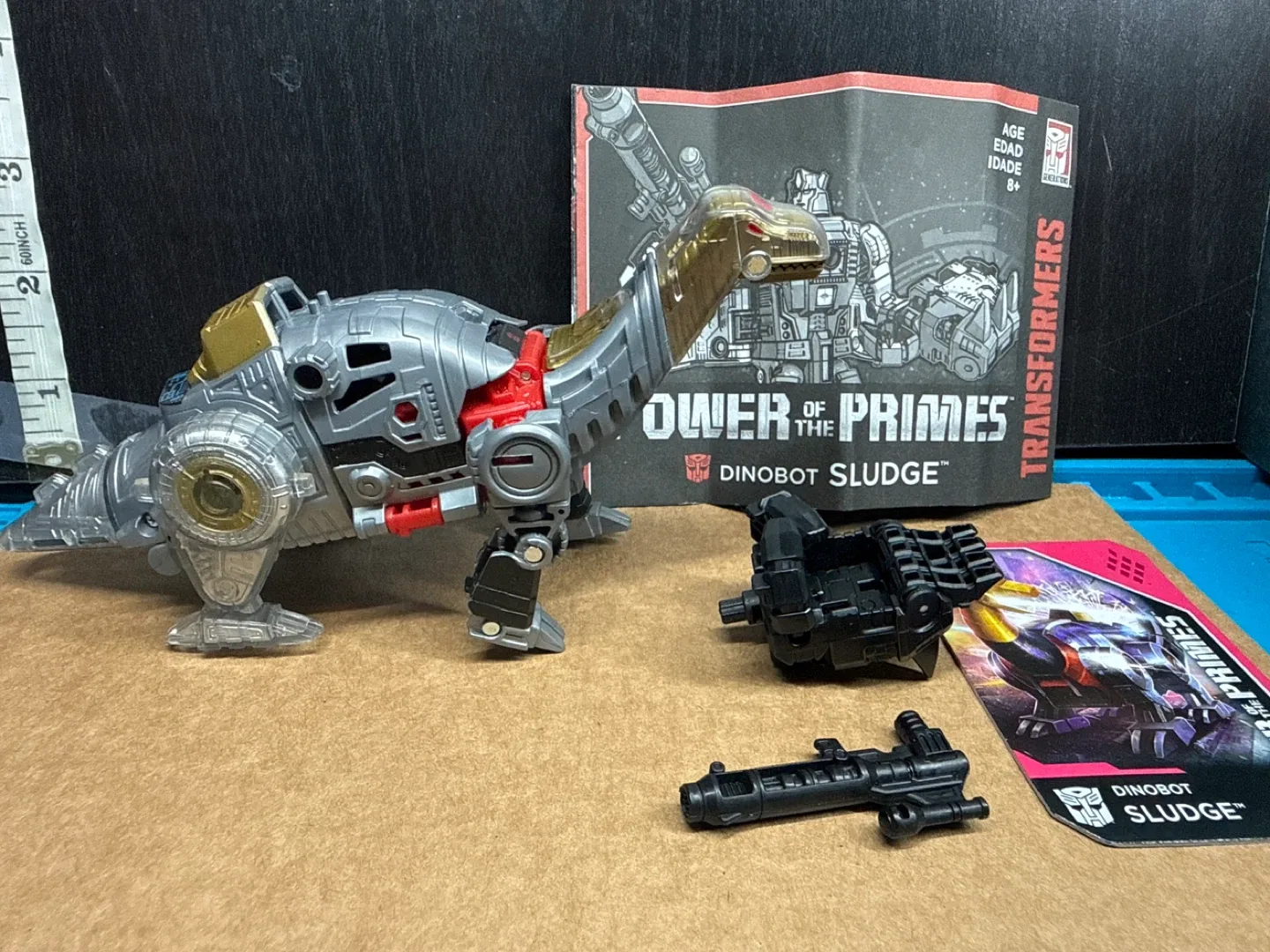 Transformers Power of the Primes Dinobot Sludge
