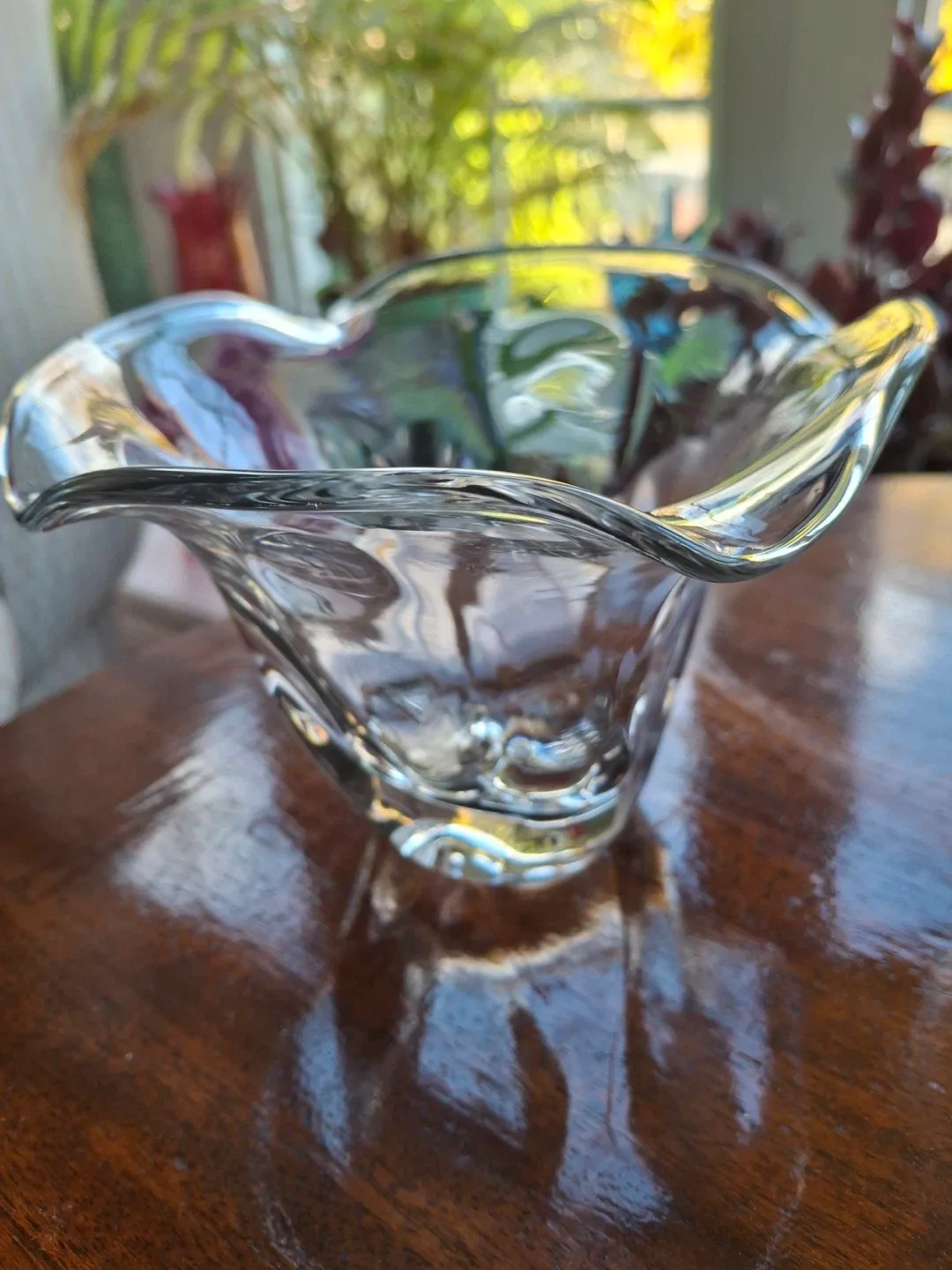 Small glass nut/candy dish image indicator(3)