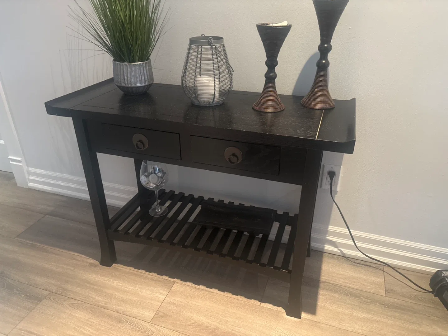Black Console Table