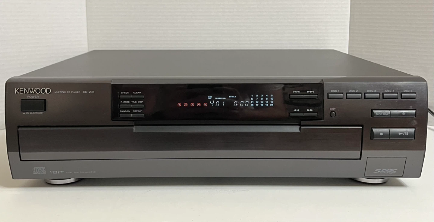 Kenwood 5-disc Player CD-203