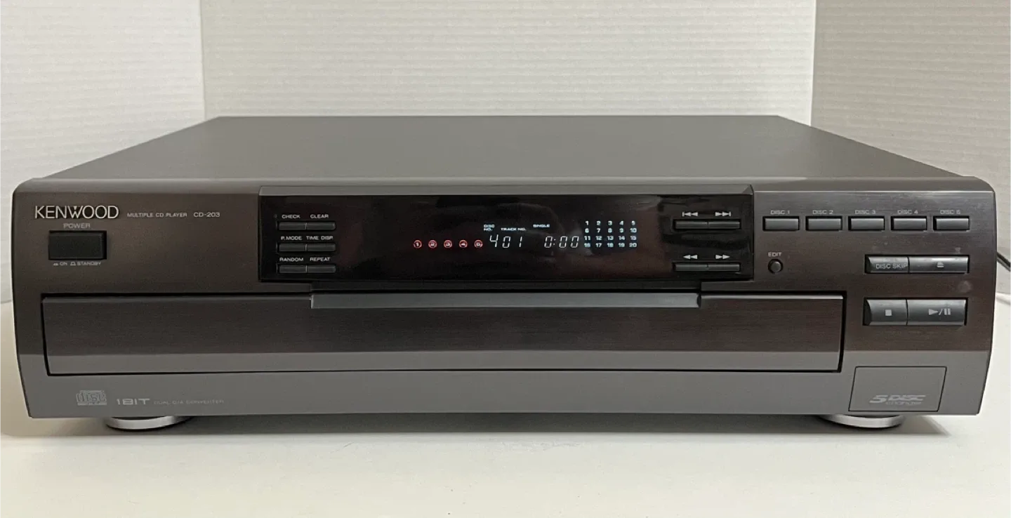 Kenwood 5-disc Player CD-203
