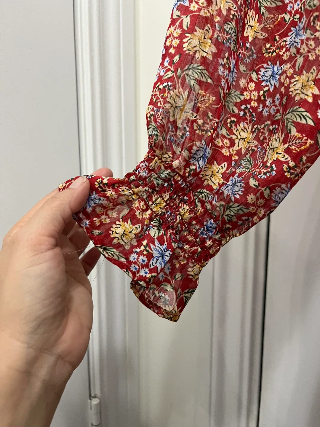 Floral Print Long Sleeve Dress, Nordstrom image indicator(5)