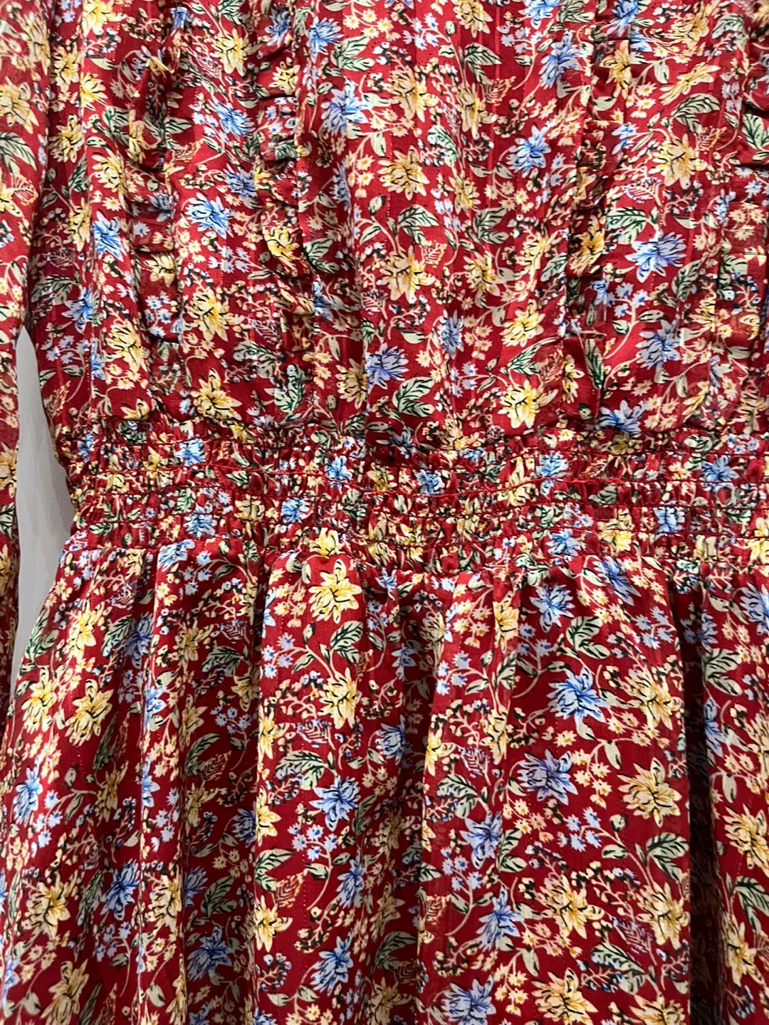 Floral Print Long Sleeve Dress, Nordstrom image indicator(4)