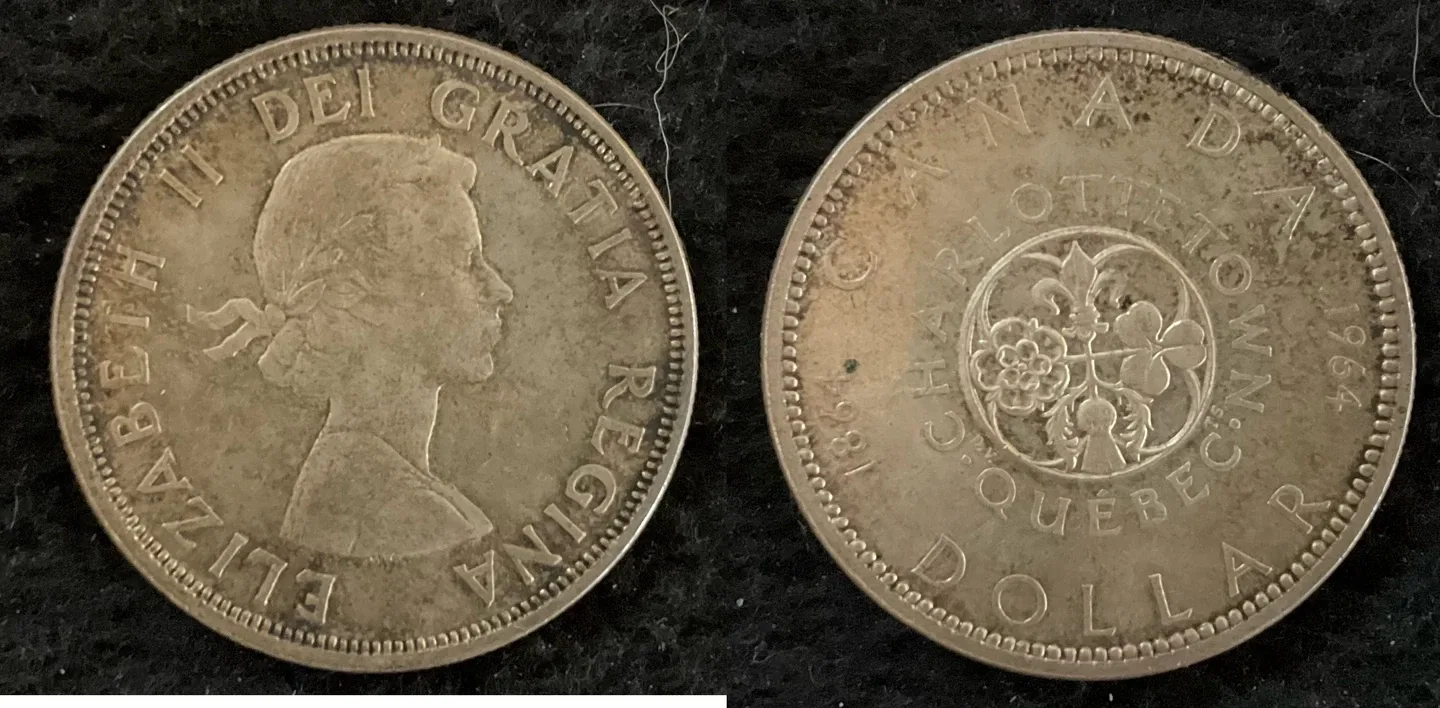 1964 Canadian Silver Dollar