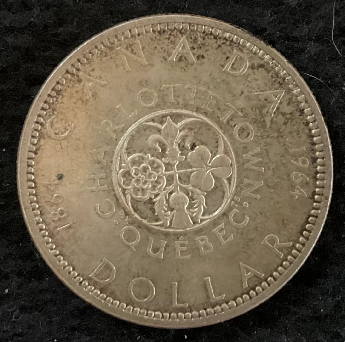 1964 Canadian Silver Dollar - photo 3