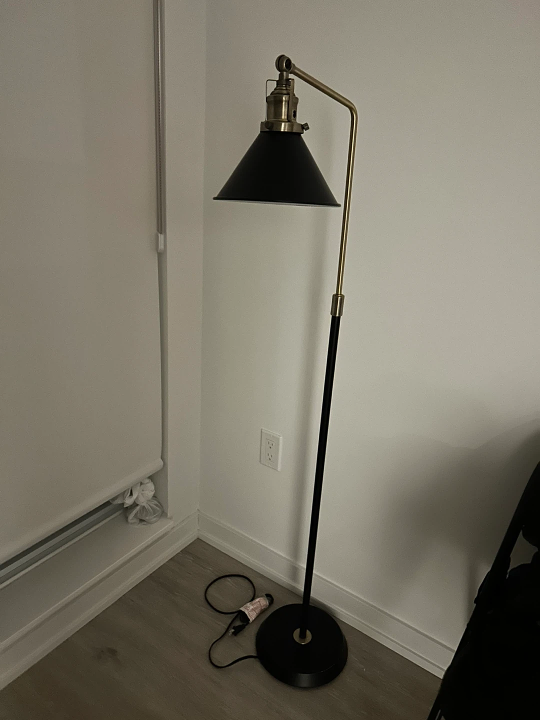 Black & Gold Floor Lamp
