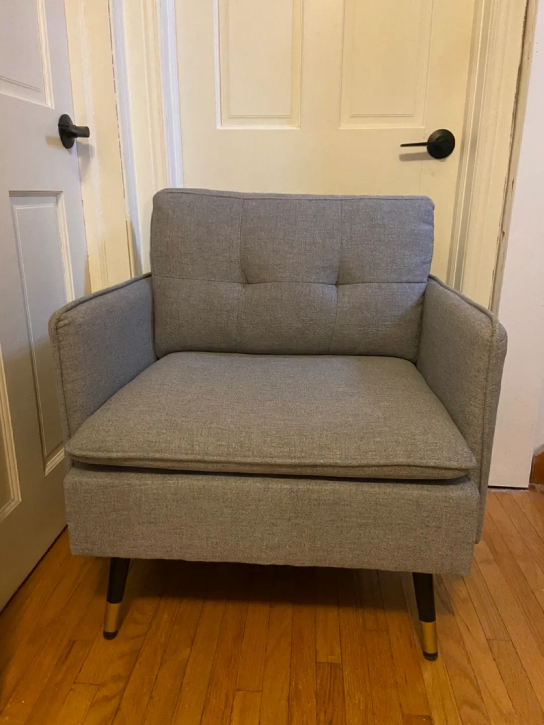 New Grey Accent Chair image indicator(5)