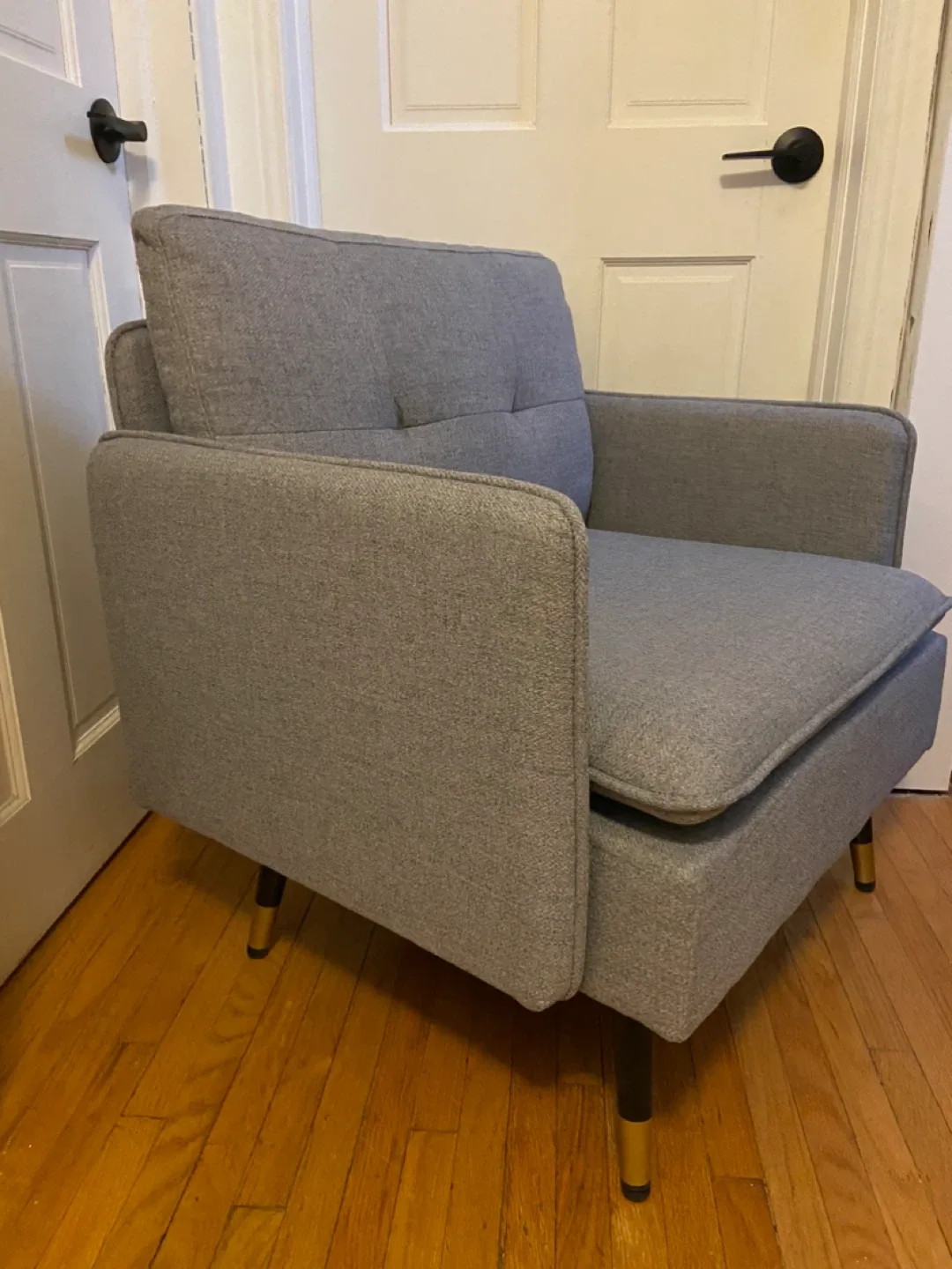 New Grey Accent Chair image indicator(7)