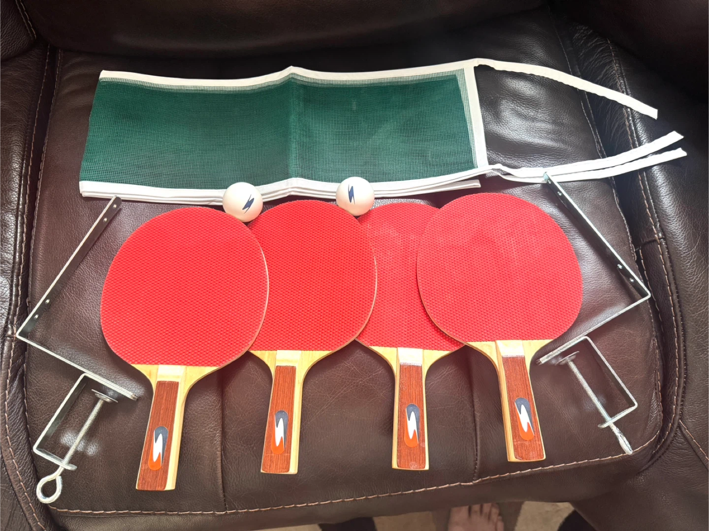 Ping Pong Set - 4 (Paddles, Net, 2 Balls, 4 bats) - photo 2