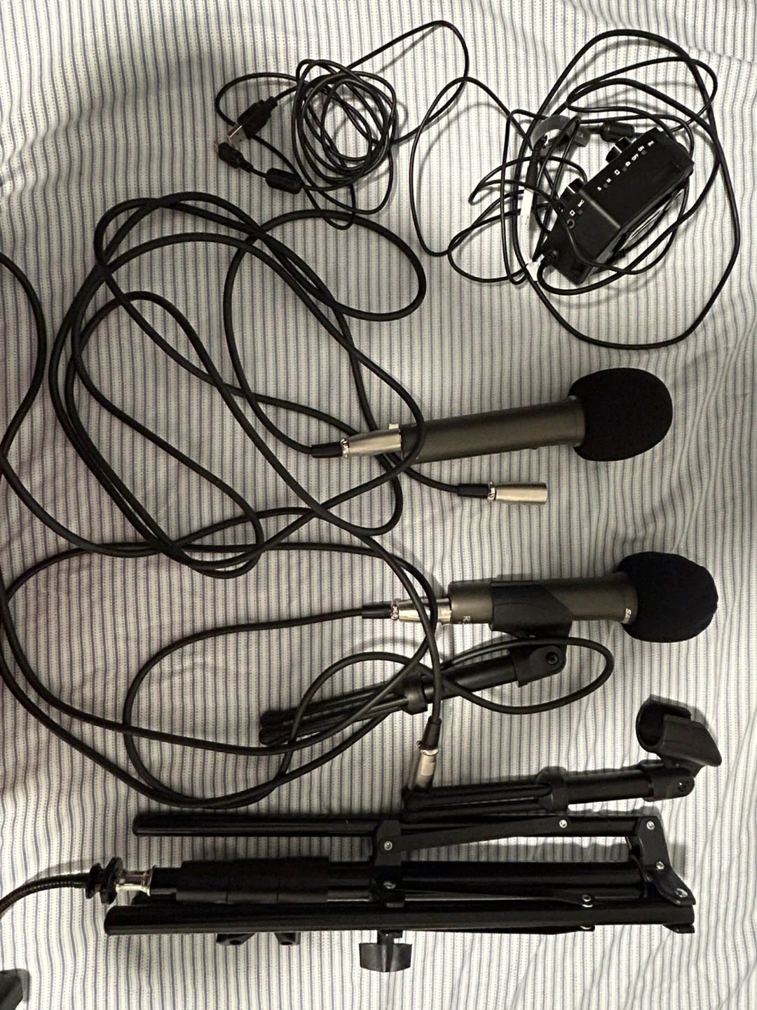 Microphone Set with Stand