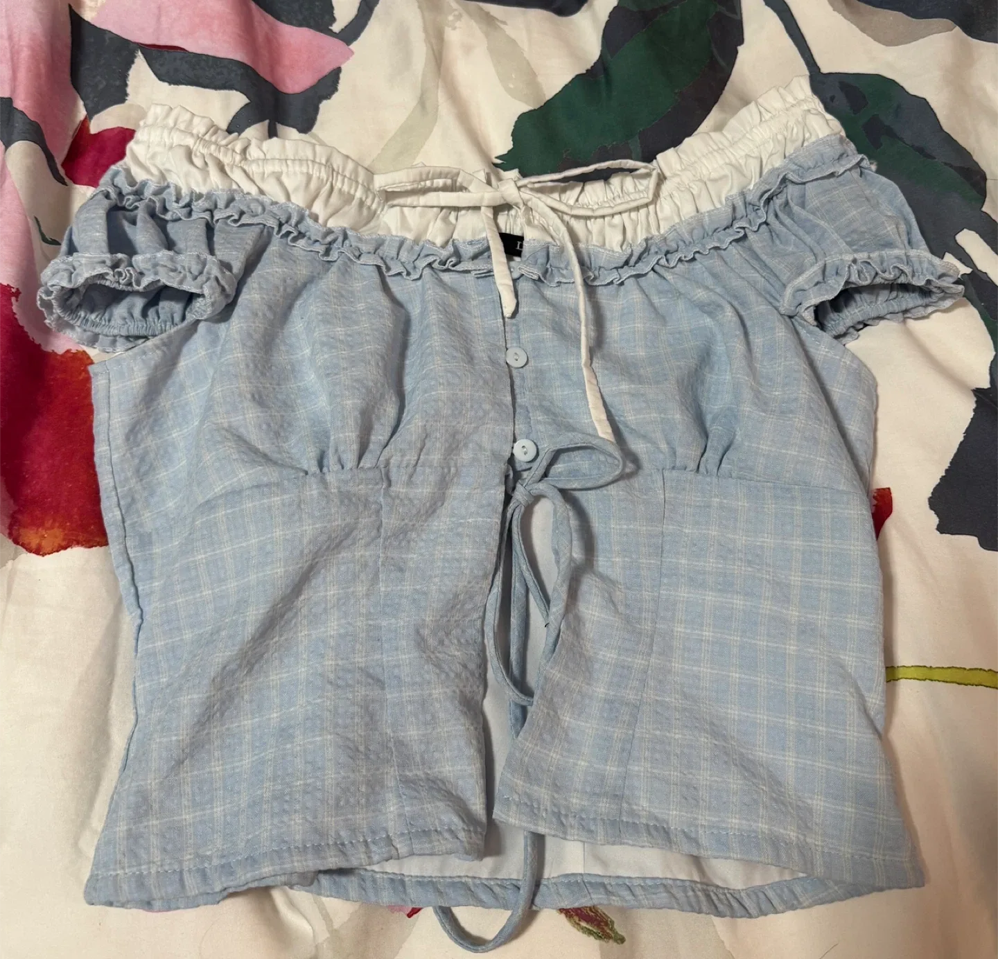 Mieu Checkered tops image indicator(2)