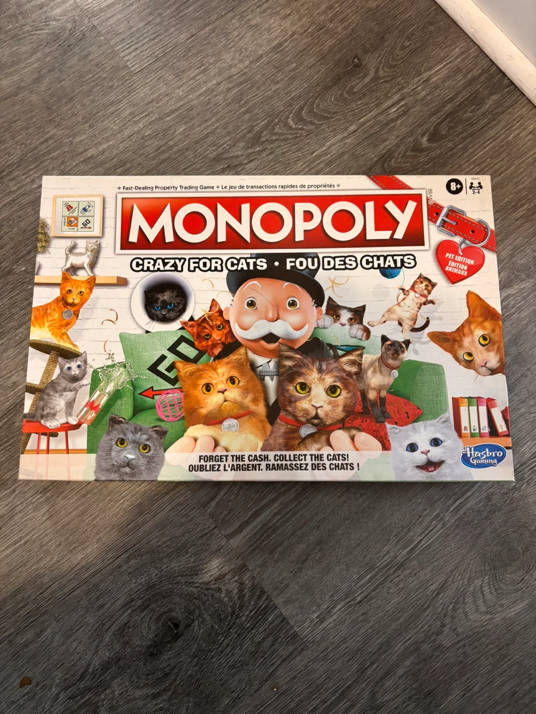Monopoly Crazy for Cats Board Game