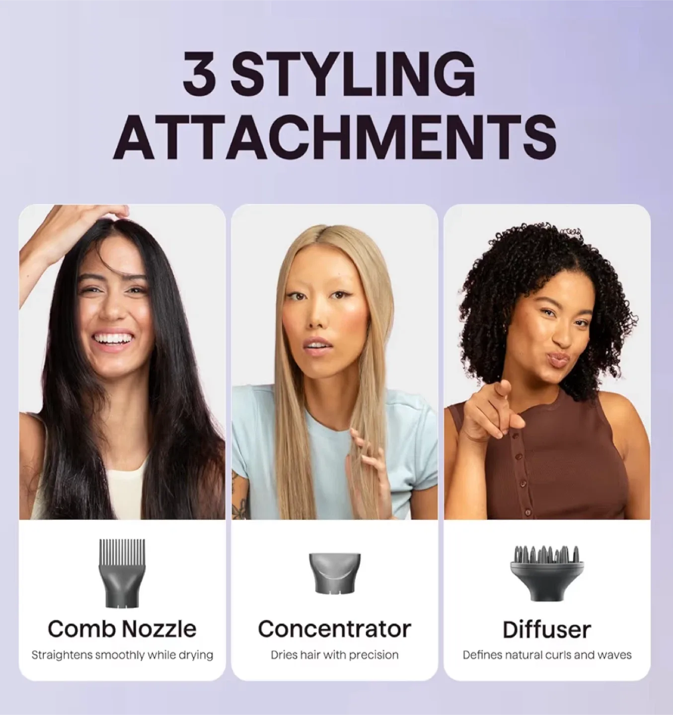 Ionic Hair Dryer Styler image indicator(6)