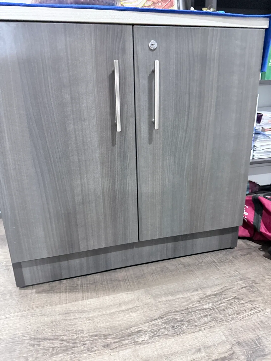 Assorted Furniture: Cabinet, Desk, Bed Frame, Sofa image indicator(3)