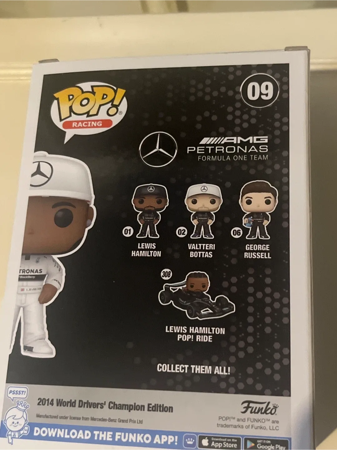 Funko Pop! Racing: Lewis Hamilton #09 image indicator(3)