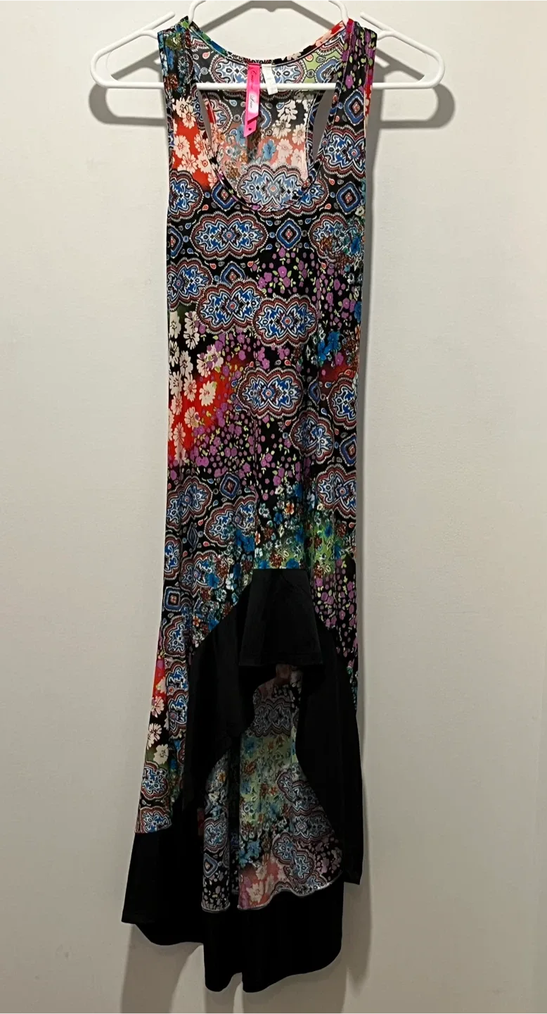 Christina Love Floral Sleeveless Summer Dress Size M