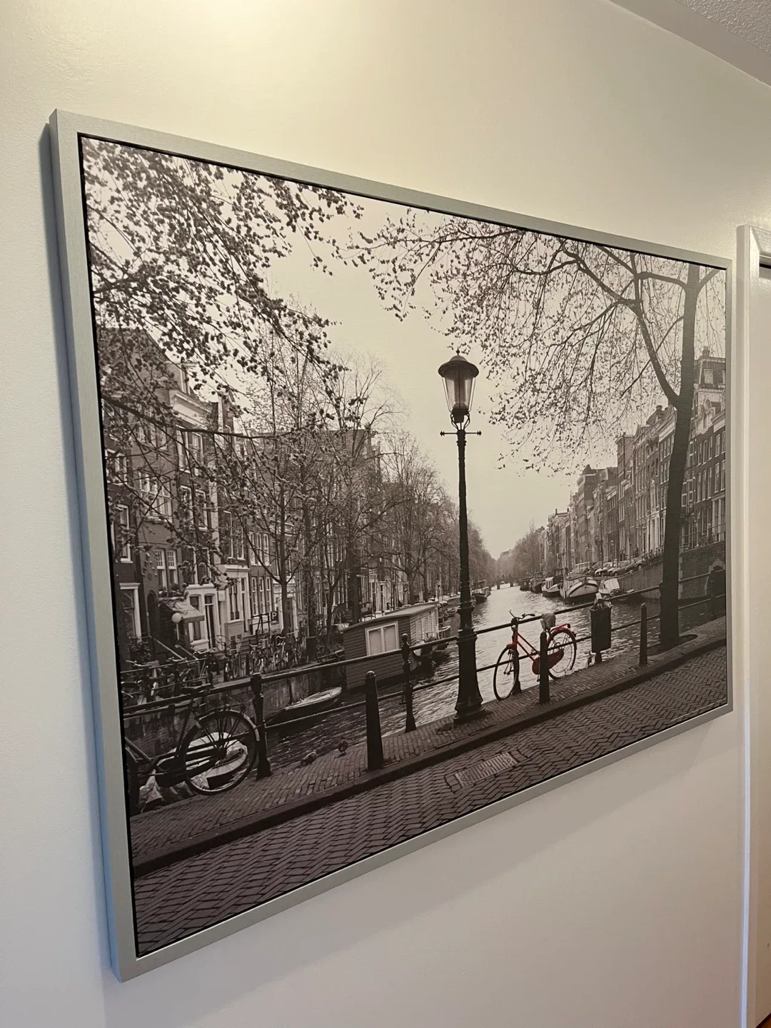 IKEA Amsterdam Red Bicycle Picture