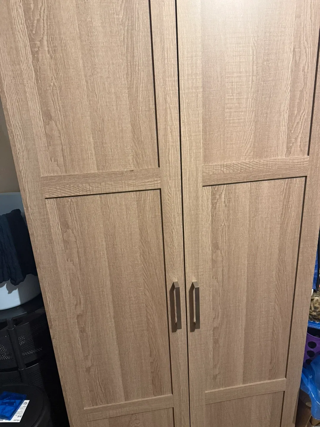 Wooden Wardrobe with Doors image indicator(2)