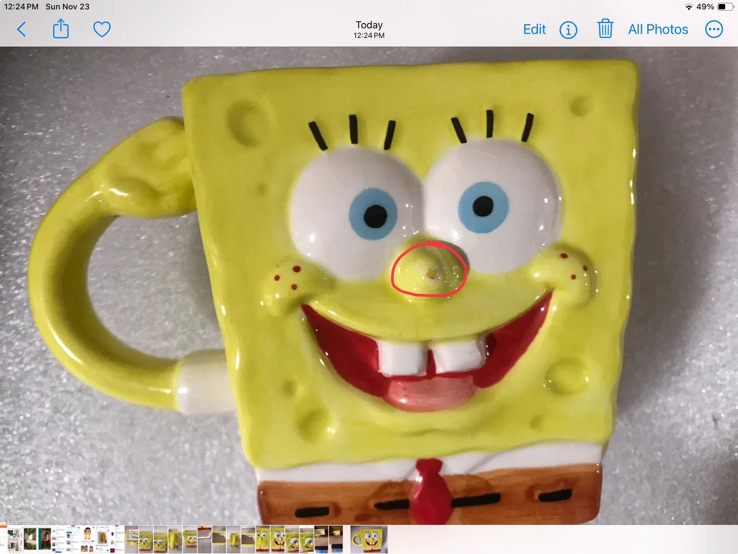 Spongebob Squarepants Ceramic Mug image indicator(7)