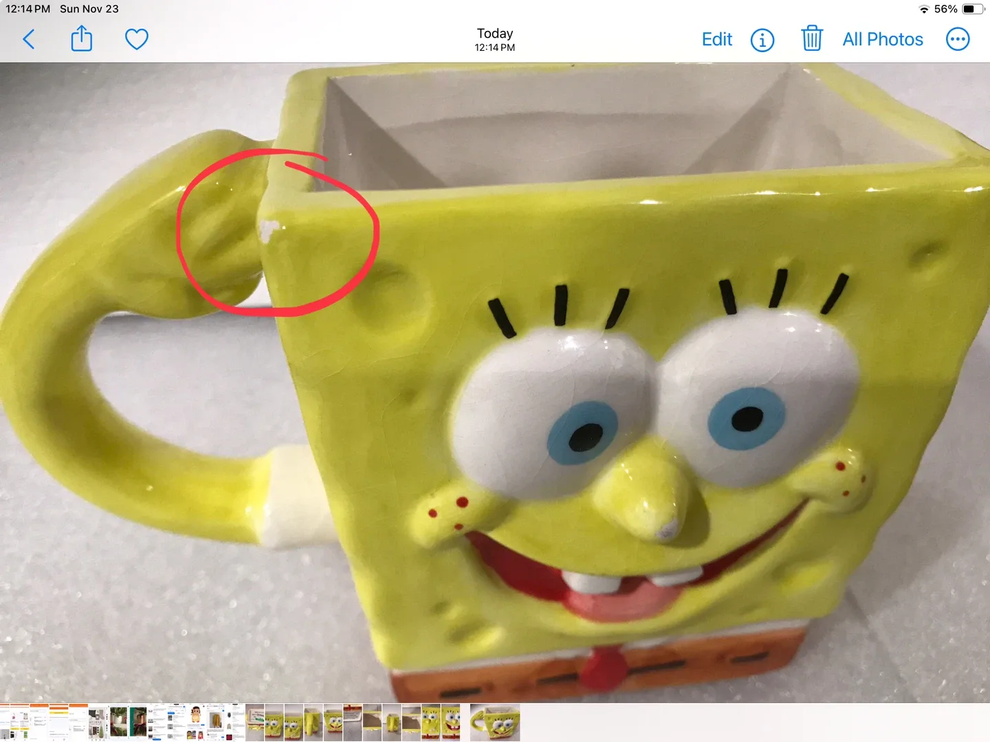 Spongebob Squarepants Ceramic Mug image indicator(8)