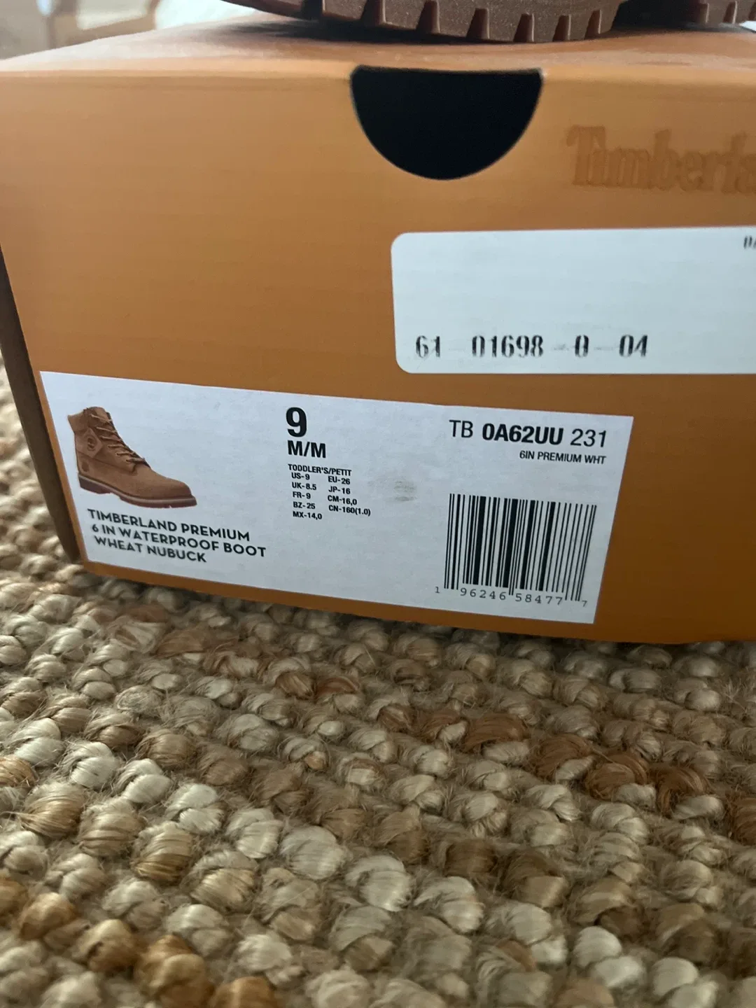 Timberland Premium Waterproof Boots - Size 9 TODDLER image indicator(2)