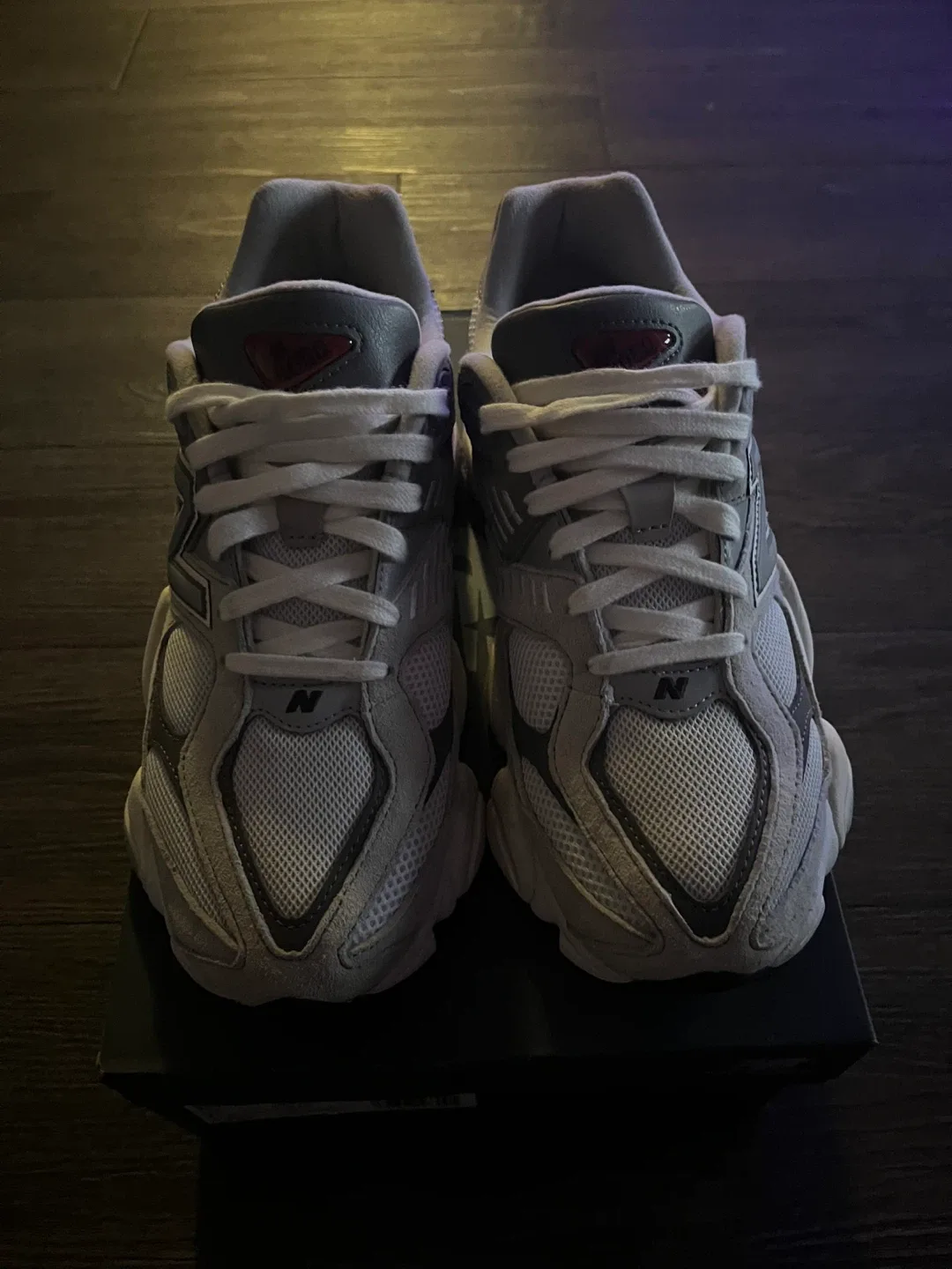 New Balance 9060 Grey Sneakers with Box image indicator(2)