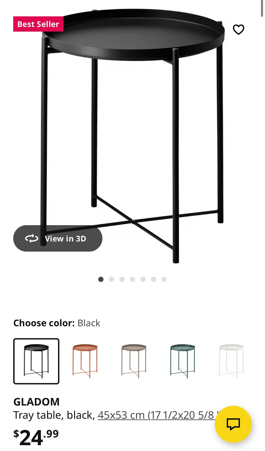 IKEA tray table - photo 2