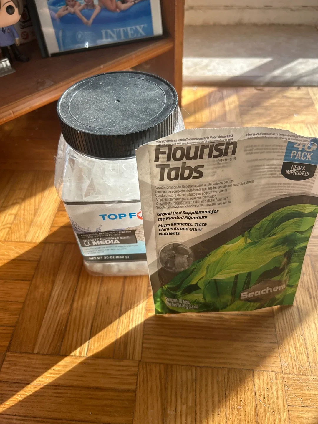 Seachem Flourish Tabs open pack+ Top Fin Bio Balls