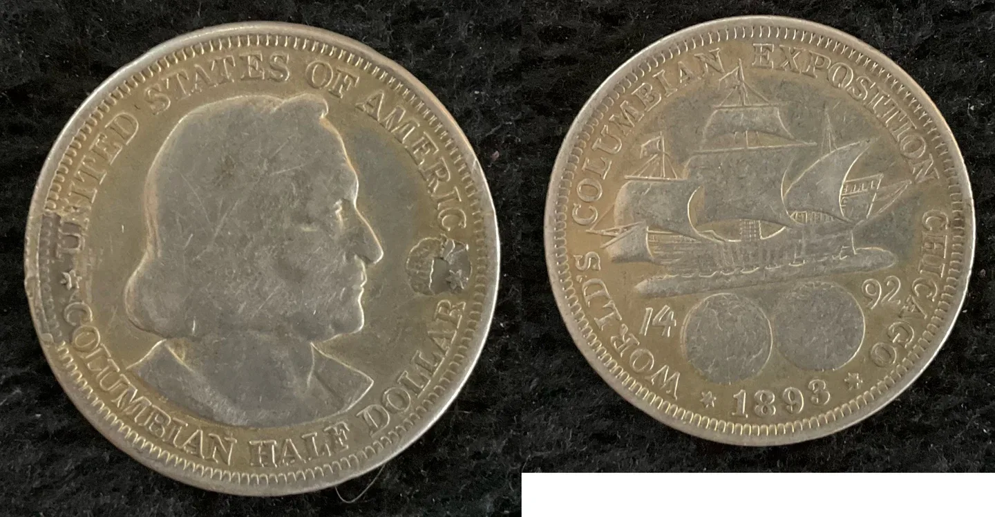 1893 Columbian Exposition Half Dollar